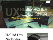 Tablet Screenshot of designedbyyoo.com